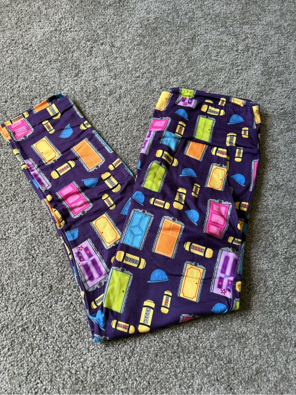 Ambrie Monsters Inc Capri Leggings